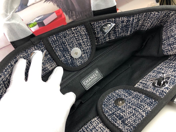 S級品シャネルバッグ角部分ディテール