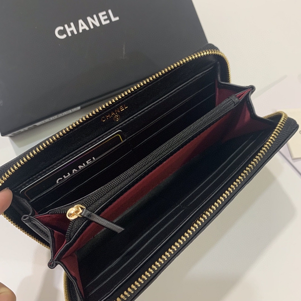 コピーシャネル激安財布角部分ディテール