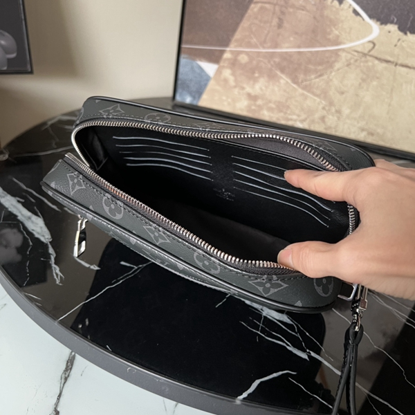 N級品ルイヴィトンバッグ角部分ディテール